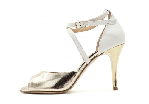 Lisadore - Blanco y Dorado - Medium