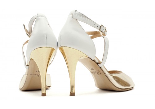 Lisadore - Blanco y Dorado - Medium