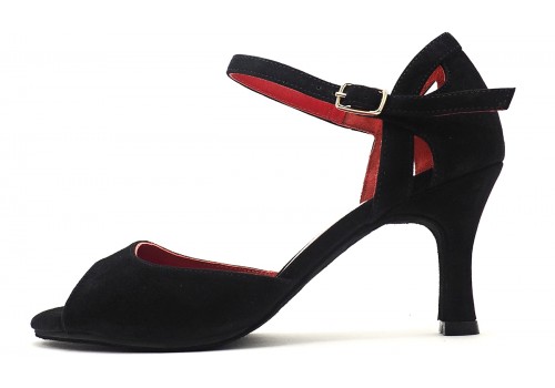 Lisadore - Gamuza Negra - NSTF - Abasso - Wide Fit