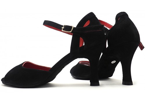 Lisadore - Gamuza Negra - NSTF - Abasso - Wide Fit