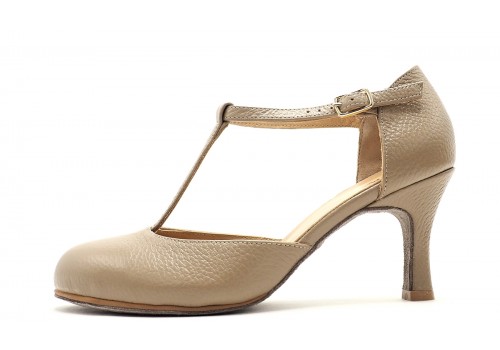 Lisadore - Taupe Tstrap Confidence - Abasso 