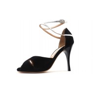 Comme il Faut - Poco Plata Gamuza Negra Butterfly Comme il Faut - Poco Plata Gamuza Negra Butterfly