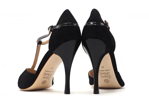 Comme il Faut - Gamuza Negra Tstrap