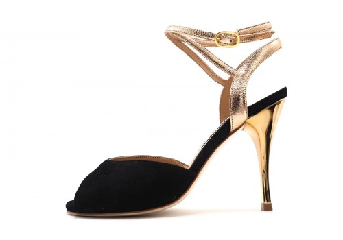 Comme il Faut - Gamuza Negra y Cobre Comme il Faut - Gamuza Negra y Cobre