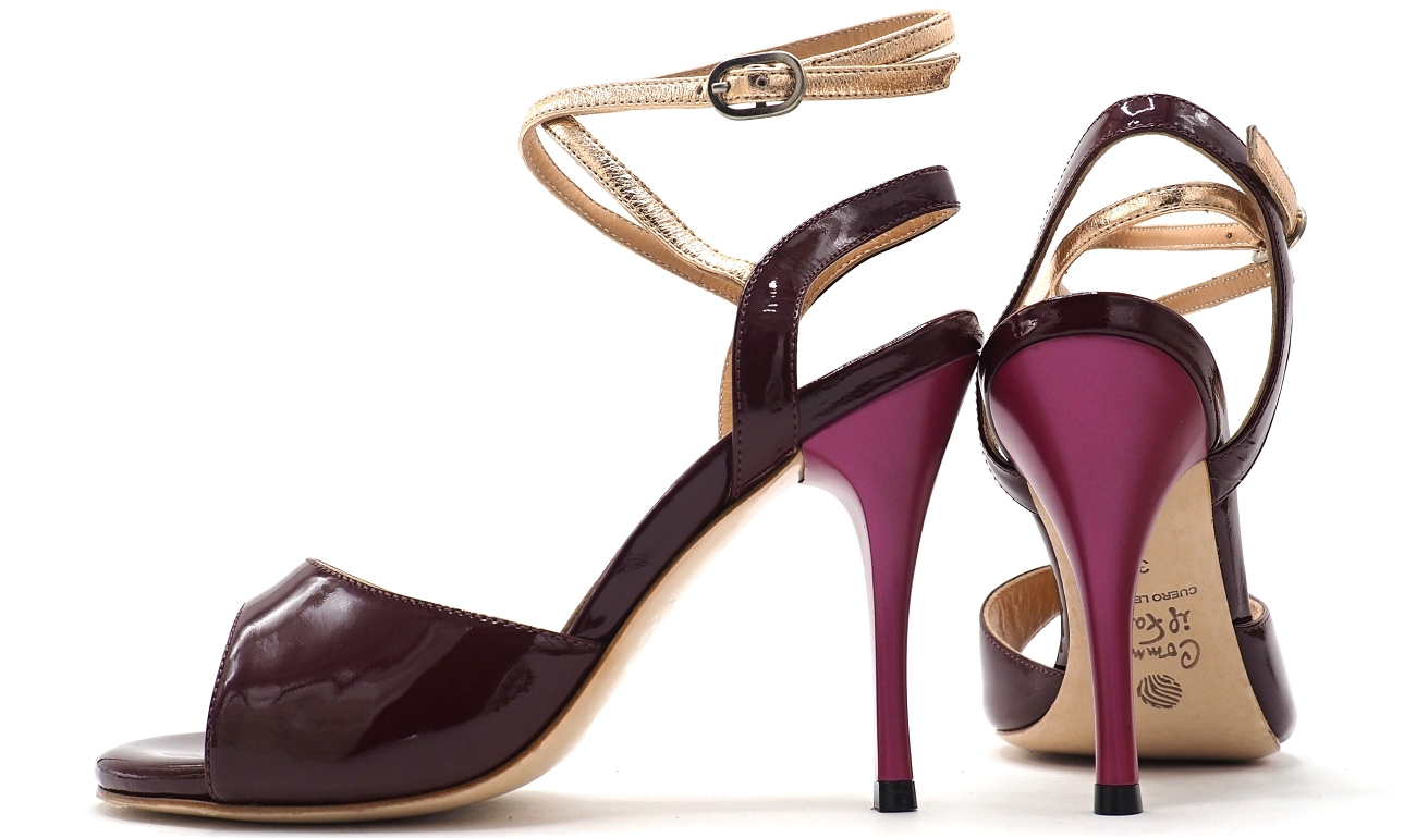 Comme il Faut - Patent Bordo Y Cobre Comme il Faut - Patent Bordo Y Cobre