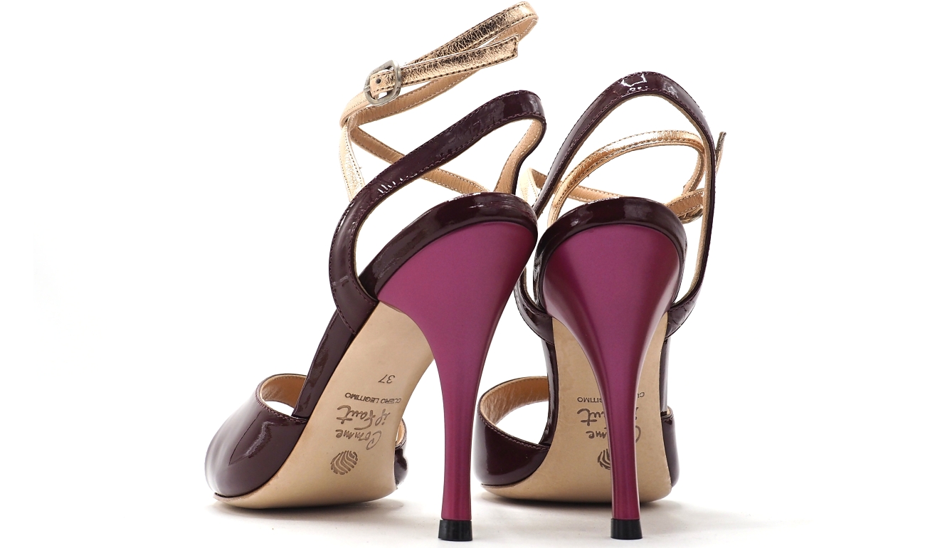 Comme il Faut - Patent Bordo Y Cobre Comme il Faut - Patent Bordo Y Cobre