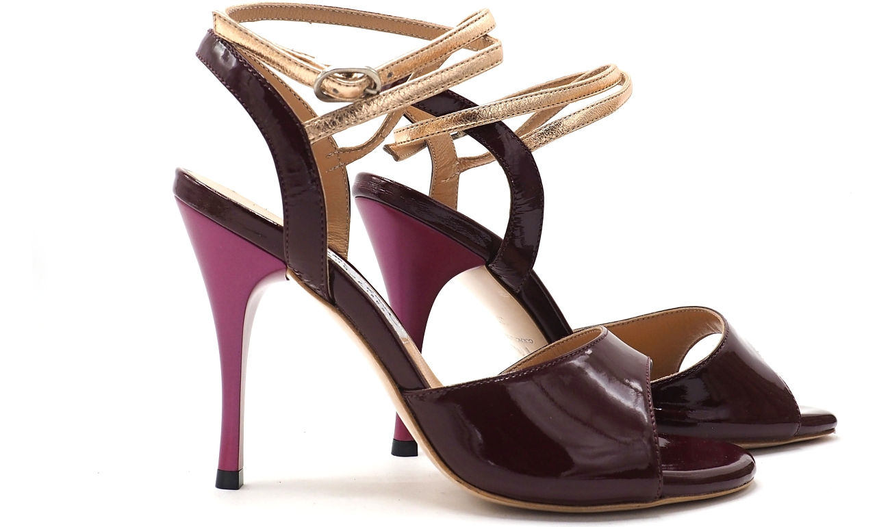 Comme il Faut - Patent Bordo Y Cobre Comme il Faut - Patent Bordo Y Cobre