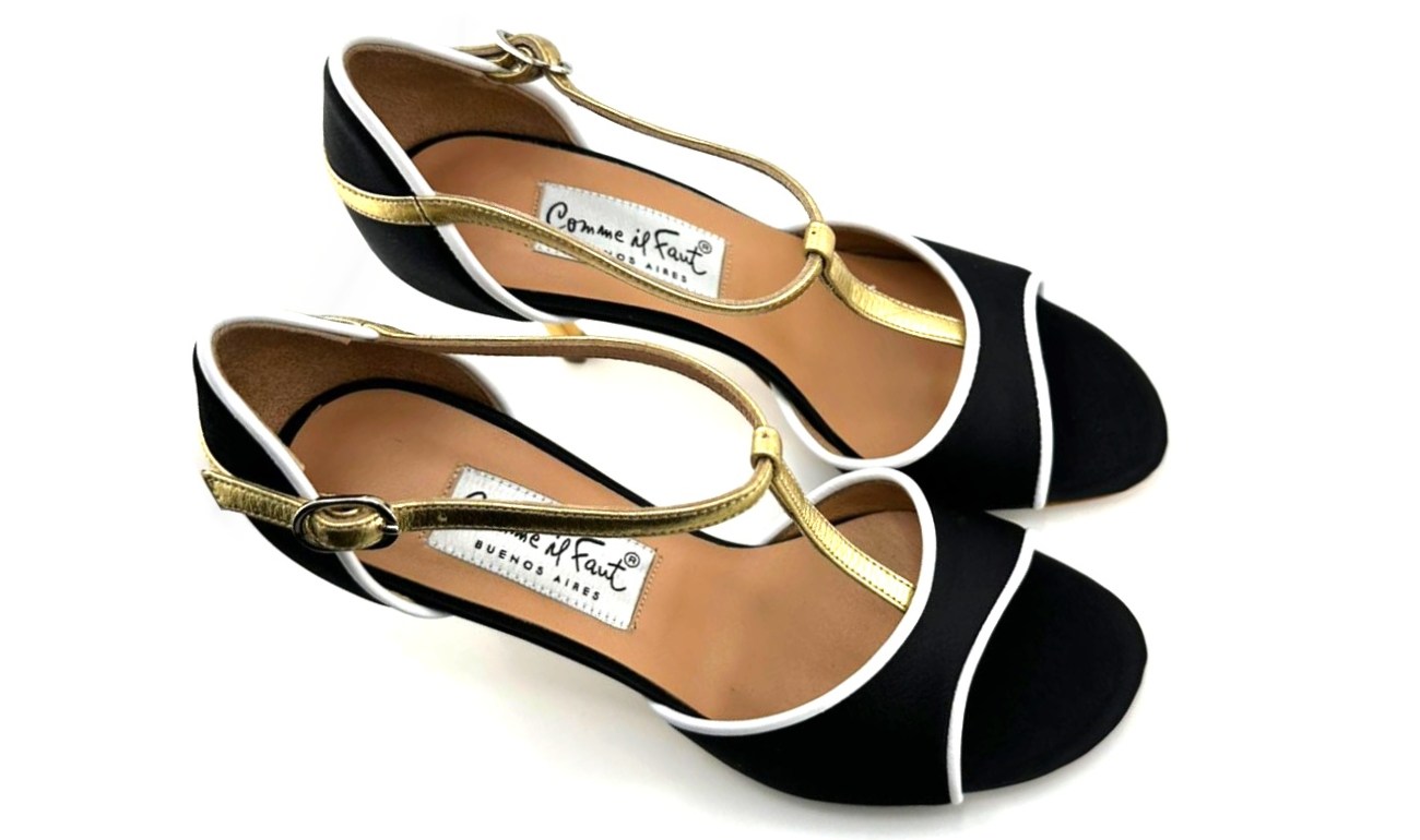 PRE ORDER NOW - Comme il Faut - Negra Blanco Dorado