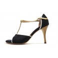 Comme il Faut - Negra Blanco Dorado - Tstrap