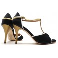 Comme il Faut - Negra Blanco Dorado - Tstrap