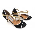 Comme il Faut - Negra Blanco Dorado - Tstrap