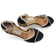 Comme il Faut - Negra Blanco Dorado - Tstrap